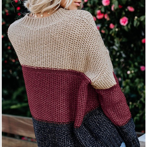 LAST ONE Oversized Chunky Knit Sweater - Picture 2 of 3